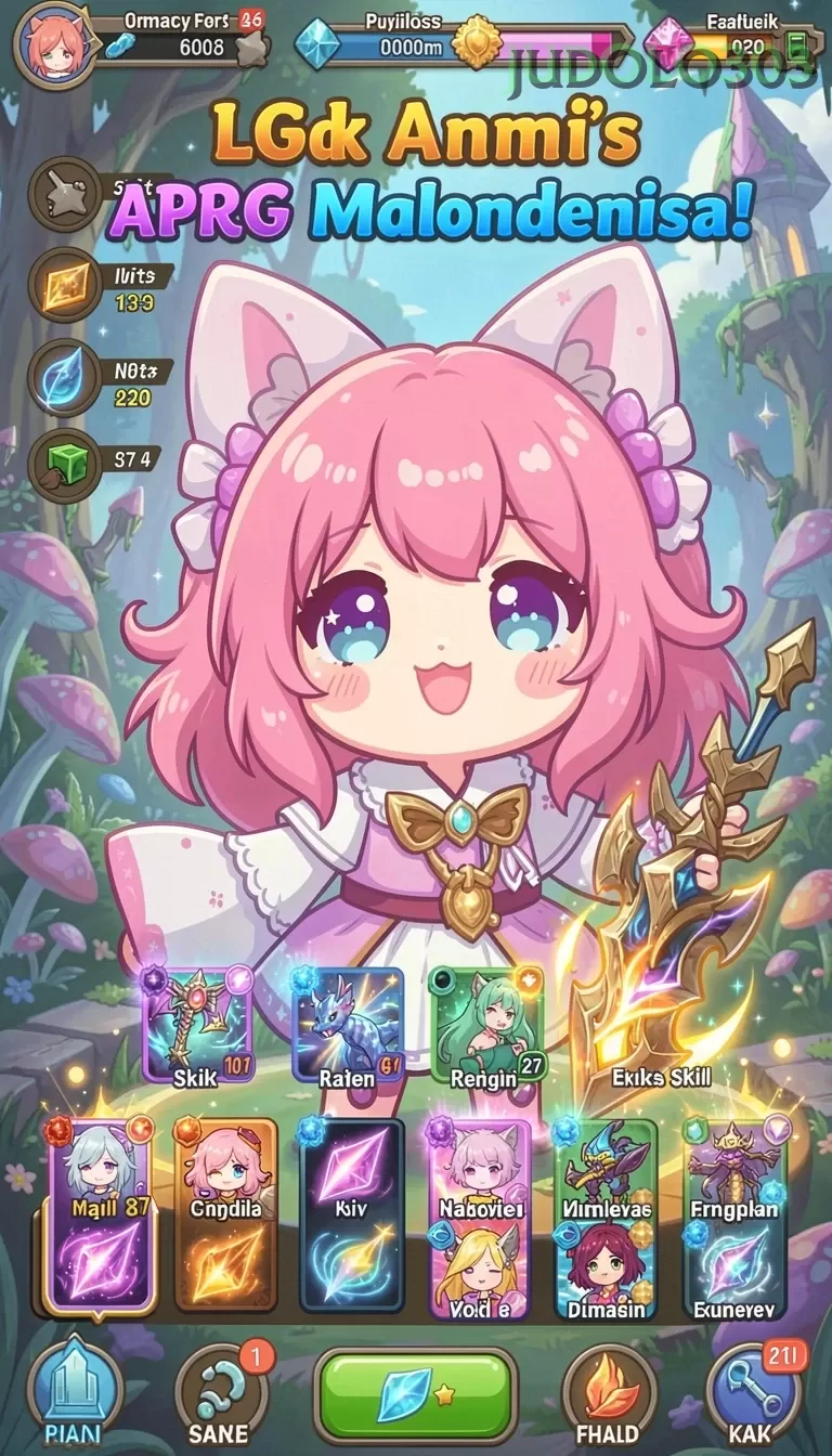 Cuplikan layar 33LGAMES — menu navigasi